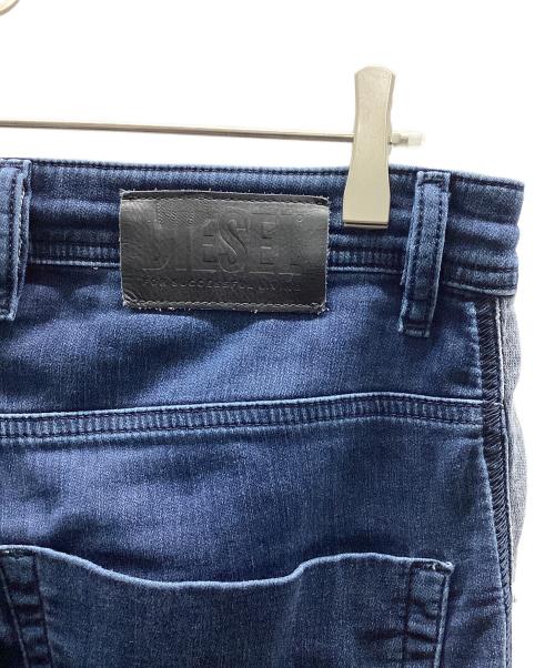 DIESEL（ディーゼル）DIESEL (ディーゼル) ジョグデニムパンツ(KROOLEY CB-NE) ブルー サイズ:76cmの古着・服飾アイテム