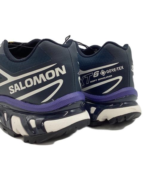 SALOMON（サロモン）SALOMON (サロモン) XT-6 GORE-TEX ネイビー×パープル サイズ:27の古着・服飾アイテム