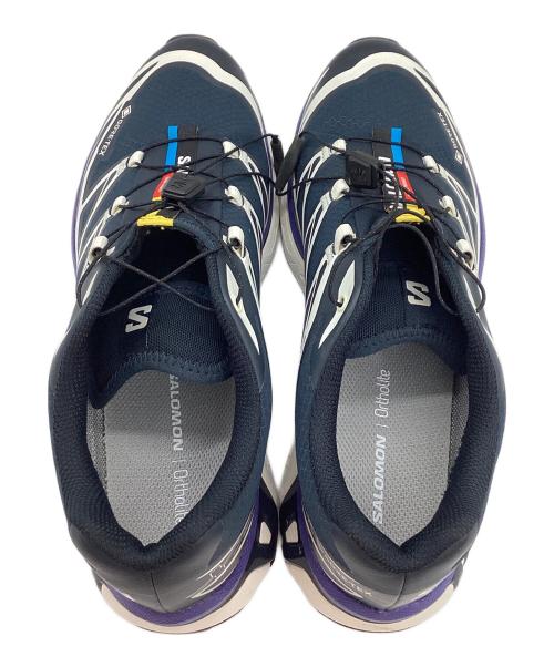 SALOMON（サロモン）SALOMON (サロモン) XT-6 GORE-TEX ネイビー×パープル サイズ:27の古着・服飾アイテム