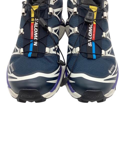 SALOMON（サロモン）SALOMON (サロモン) XT-6 GORE-TEX ネイビー×パープル サイズ:27の古着・服飾アイテム