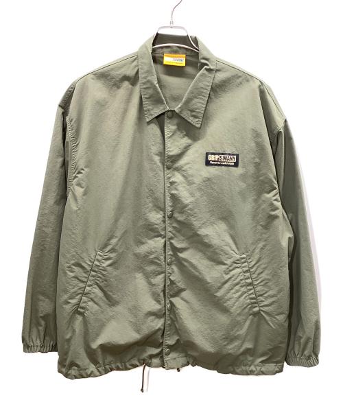 GRIP SWANY（グリップスワニー）GRIP SWANY (グリップスワニー) コーチジャケット グリーン サイズ:XLの古着・服飾アイテム
