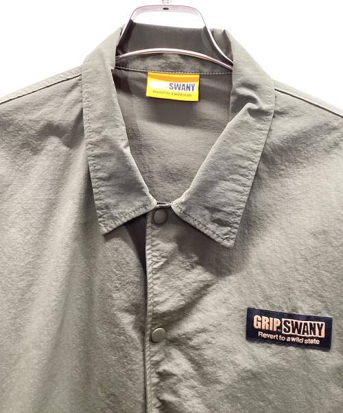 GRIP SWANY（グリップスワニー）GRIP SWANY (グリップスワニー) コーチジャケット グリーン サイズ:XLの古着・服飾アイテム