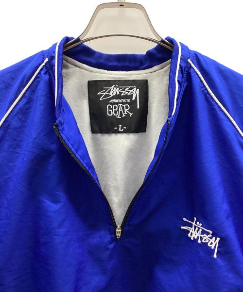 stussy（ステューシー）stussy (ステューシー) トラックジャケット ブルー サイズ:Lの古着・服飾アイテム