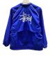 stussy (ステューシー) トラックジャケット ブルー サイズ:L：6000円