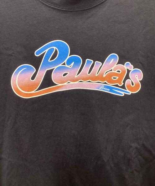 LOEWE（ロエベ）LOEWE (ロエベ) Paula’s Ibiza (パウラズ イビザ) ロゴプリントTシャツ ブラック サイズ:Ｌの古着・服飾アイテム