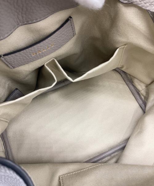 BALLY（バリー）BALLY (バリー) トレインスポッティング ハンドバッグ ベージュの古着・服飾アイテム