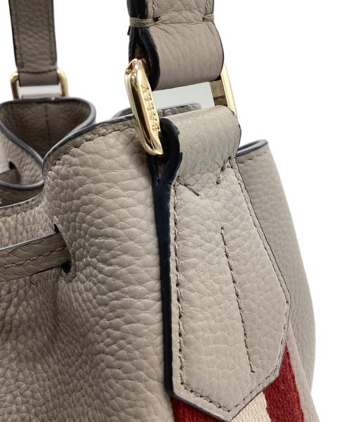 BALLY（バリー）BALLY (バリー) トレインスポッティング ハンドバッグ ベージュの古着・服飾アイテム