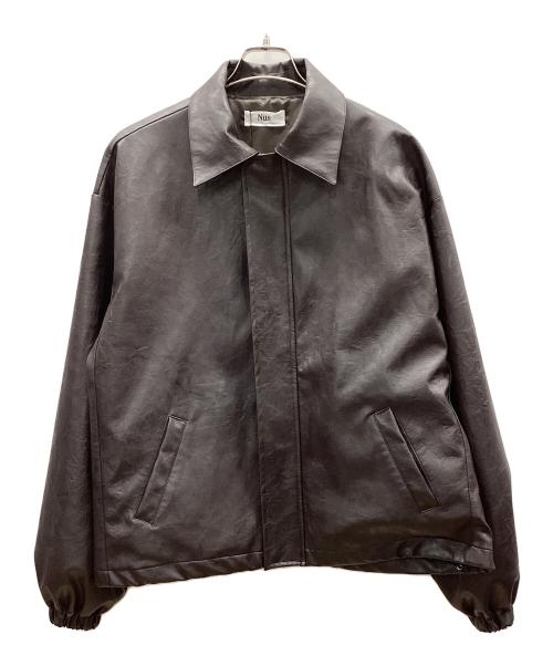 NUS（ヌース）Nus (ヌース) レザージャケット ブラウン サイズ:Freeの古着・服飾アイテム