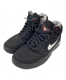 NIKE（ナイキ）の古着「Air Flight Lite Mid "Black/White/Varsity Red"エアフライト ライト ミッド "ブラック/ホワイト/ヴァーシティレッド"」｜ブラック