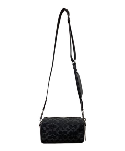 COACH（コーチ）COACH (コーチ) アクセル クロスボディ・シグネチャー デニム ブラックの古着・服飾アイテム