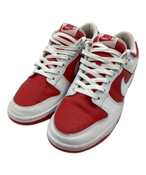 NIKE（ナイキ）NIKE (ナイキ) DUNK LOW RETRO レッド×ホワイト サイズ:27.5の古着・服飾アイテム