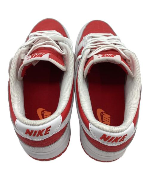 NIKE（ナイキ）NIKE (ナイキ) DUNK LOW RETRO レッド×ホワイト サイズ:27.5の古着・服飾アイテム
