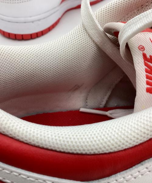 NIKE（ナイキ）NIKE (ナイキ) DUNK LOW RETRO レッド×ホワイト サイズ:27.5の古着・服飾アイテム