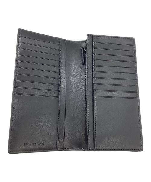 MICHAEL KORS（マイケル・コース）MICHAEL KORS (マイケルコース) COOPER バイフォールド カードケース - MKシグネチャー ホワイトの古着・服飾アイテム