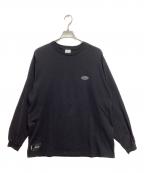 WTAPSダブルタップス）の古着「SNEAK（スニーク）ロングスリーブカットソー」｜ブラック