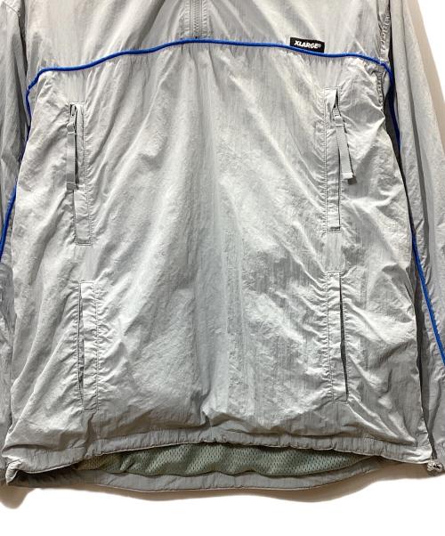 X-LARGE（エクストララージ）X-LARGE (エクストララージ) ナイロンジャケット グレー サイズ:Sの古着・服飾アイテム