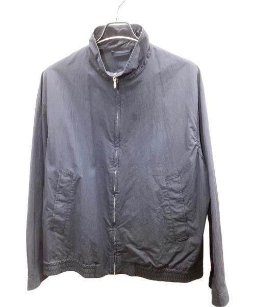 UNITED ARROWS（ユナイテッドアローズ）UNITED ARROWS (ユナイテッドアローズ) バイオウォッシュ スタンド ブルゾン ネイビー サイズ:Lの古着・服飾アイテム