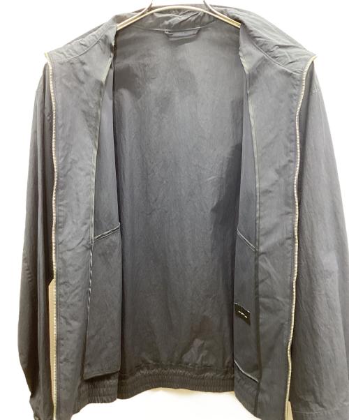 UNITED ARROWS（ユナイテッドアローズ）UNITED ARROWS (ユナイテッドアローズ) バイオウォッシュ スタンド ブルゾン ネイビー サイズ:Lの古着・服飾アイテム