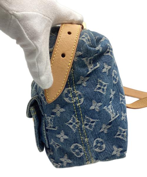 LOUIS VUITTON（ルイ ヴィトン）LOUIS VUITTON (ルイ ヴィトン) モノグラム・デニム バギーPM  ブルーの古着・服飾アイテム