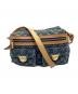 LOUIS VUITTON（ルイ ヴィトン）の古着「モノグラム・デニム バギーPM 」｜ブルー
