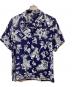 POLO RALPH LAUREN（ポロ・ラルフローレン）の古着「アロハシャツ」｜ネイビー