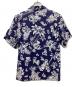 POLO RALPH LAUREN (ポロ・ラルフローレン) アロハシャツ ネイビー サイズ:L：14000円