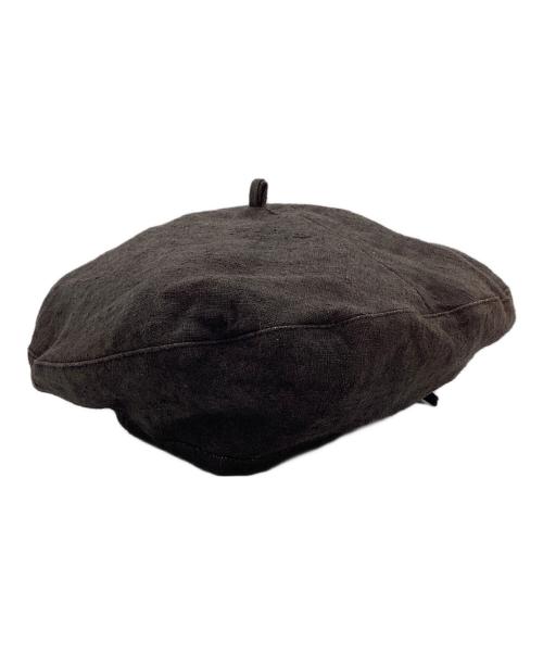 Cauda（コーダ）Cauda (コーダ) ベレー帽 ブラウン サイズ:2の古着・服飾アイテム