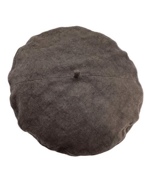 Cauda（コーダ）Cauda (コーダ) ベレー帽 ブラウン サイズ:2の古着・服飾アイテム