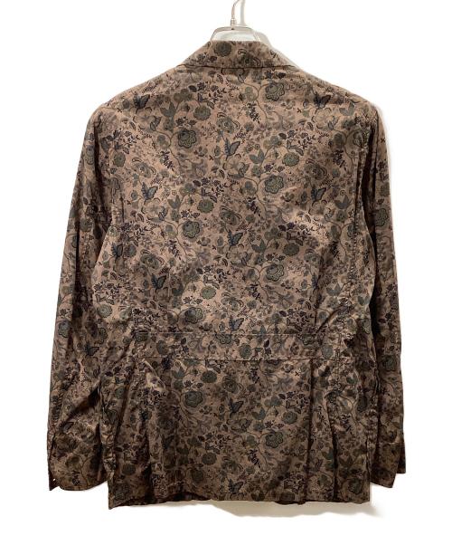 green label relaxing（グリーンレーベルリラクシング）green label relaxing (グリーンレーベルリラクシング) LIBERTY BOTANICAL C/ALL（リバティーボタニカルカバーオールジャケット） ブラウン サイズ:Lの古着・服飾アイテム