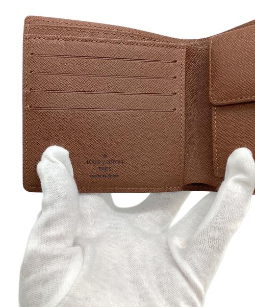 LOUIS VUITTON（ルイ ヴィトン）LOUIS VUITTON (ルイ ヴィトン) モノグラム ポルトフォイユ・マルコ　二つ折り財布 ブラウンの古着・服飾アイテム