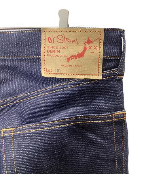 orSlow（オアスロウ）orSlow (オアスロウ) 101 DAD'S FIT DENIM PANTS（ダッドフィットデニムパンツ） インディゴ サイズ:XL（4）の古着・服飾アイテム