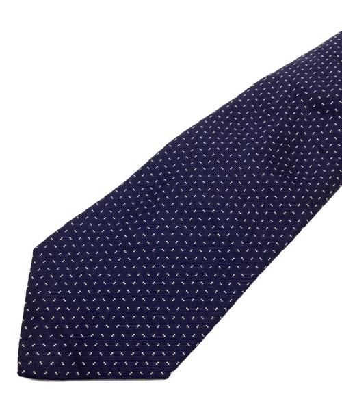 PRADA（プラダ）PRADA (プラダ) シルクネクタイ ネイビー サイズ:記載なしの古着・服飾アイテム