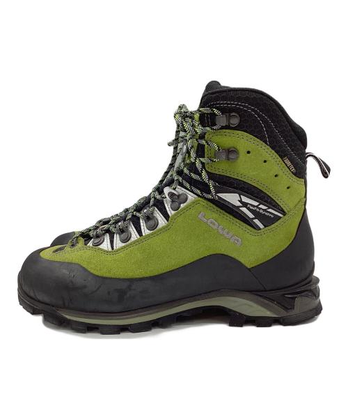 LOWA（ローバー）LOWA (ローバー)  Cevedale PRO GTX　(ローバー チェベダーレ　プロ　ゴアテックス ブラック×グリーン サイズ:25.5の古着・服飾アイテム