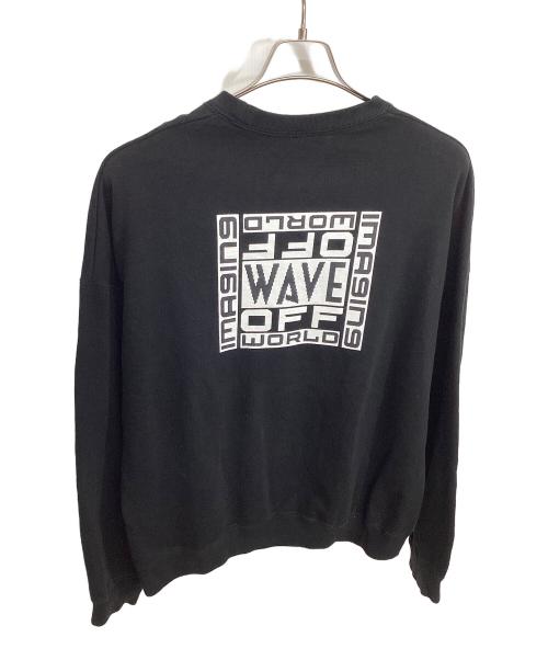 wave（ウェーブ）WAVE (ウェーブ) スウェット ブラック サイズ:Mの古着・服飾アイテム