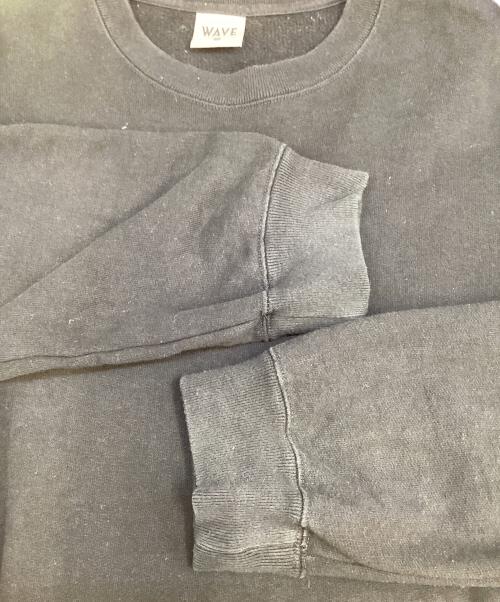 wave（ウェーブ）WAVE (ウェーブ) スウェット ブラック サイズ:Mの古着・服飾アイテム