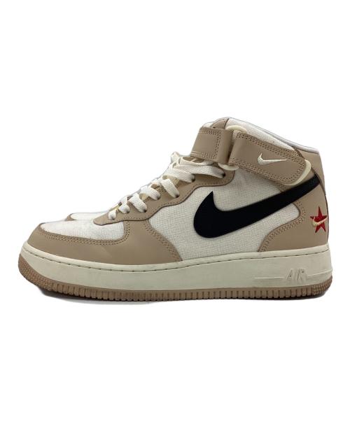 NIKE（ナイキ）NIKE (ナイキ) AIR FORCE 1 MID 07 LX アイボリー×ベージュ サイズ:27の古着・服飾アイテム