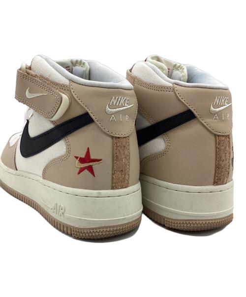 NIKE（ナイキ）NIKE (ナイキ) AIR FORCE 1 MID 07 LX アイボリー×ベージュ サイズ:27の古着・服飾アイテム