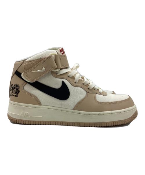 NIKE（ナイキ）NIKE (ナイキ) AIR FORCE 1 MID 07 LX アイボリー×ベージュ サイズ:27の古着・服飾アイテム