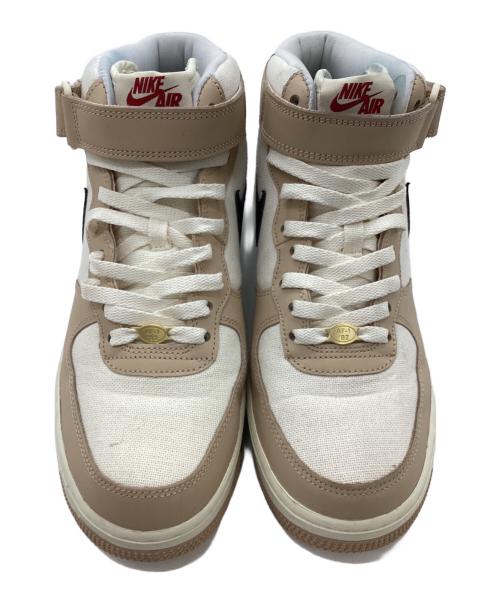 NIKE（ナイキ）NIKE (ナイキ) AIR FORCE 1 MID 07 LX アイボリー×ベージュ サイズ:27の古着・服飾アイテム