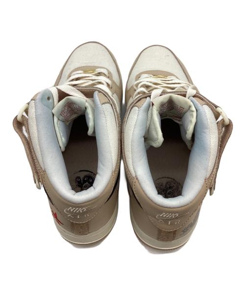 NIKE（ナイキ）NIKE (ナイキ) AIR FORCE 1 MID 07 LX アイボリー×ベージュ サイズ:27の古着・服飾アイテム