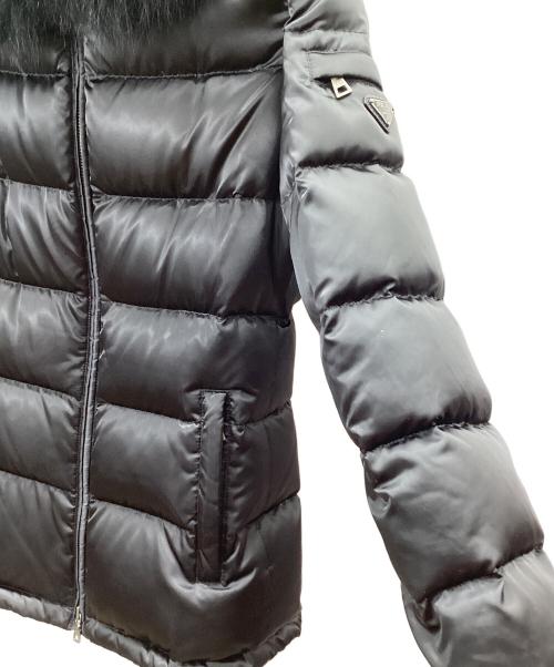 PRADA（プラダ）PRADA (プラダ) ダウンジャケット ブラック サイズ:38の古着・服飾アイテム