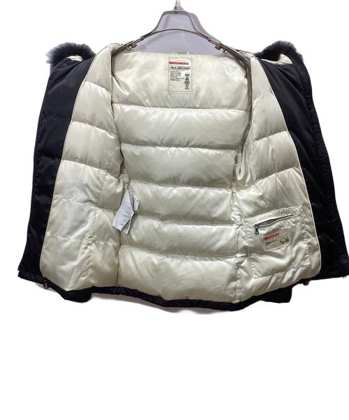 PRADA（プラダ）PRADA (プラダ) ダウンジャケット ブラック サイズ:38の古着・服飾アイテム