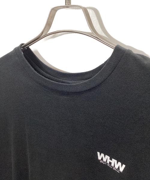 WHW（ワジック ハワー ワークス）WHW (ワジック ハワー ワークス) 半袖Tシャツ ブラック サイズ:Mの古着・服飾アイテム