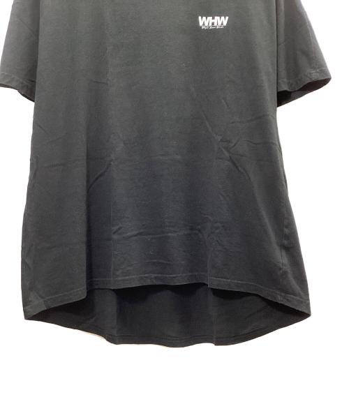 WHW（ワジック ハワー ワークス）WHW (ワジック ハワー ワークス) 半袖Tシャツ ブラック サイズ:Mの古着・服飾アイテム