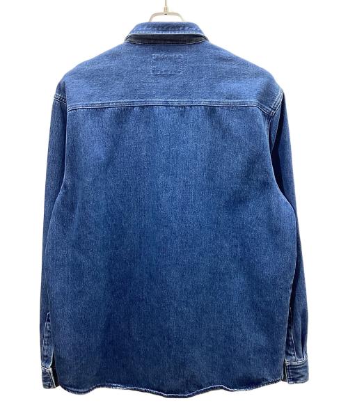 CarHartt（カーハート）CarHartt (カーハート) Salinac Shirt Jac（サリナックシャツジャケット） ブルー サイズ:XLの古着・服飾アイテム