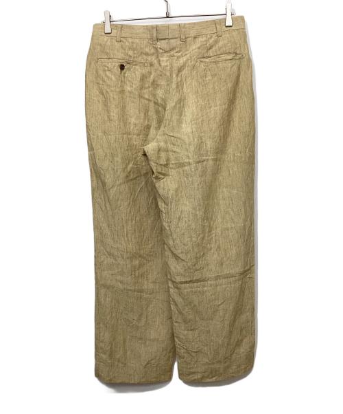 Burberry's（バーバリー）Burberry's (バーバリーズ) タックパンツ ブラウン サイズ:85cmの古着・服飾アイテム