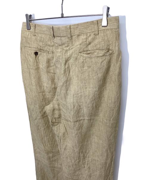 Burberry's（バーバリー）Burberry's (バーバリーズ) タックパンツ ブラウン サイズ:85cmの古着・服飾アイテム