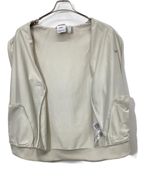 adidas Originals（アディダスオリジナル）adidas Originals (アディダスオリジナル) BECKENBAUER TRACKTOP(ベッケンバウアー トラックトップ) ベージュ×グリーン サイズ:XSの古着・服飾アイテム