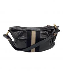 BALLY（バリー）の古着「TRAKI（トラキ）ショルダーバック」｜ブラック