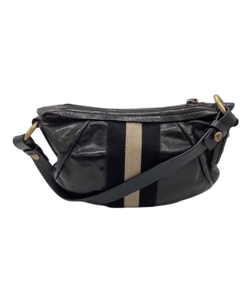 BALLY（バリー）BALLY (バリー) TRAKI（トラキ）ショルダーバック ブラックの古着・服飾アイテム